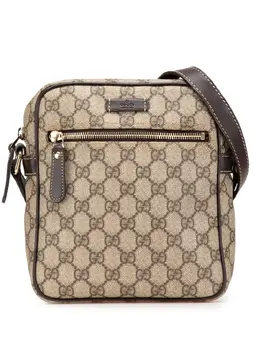 Gucci Pre-Owned: Коричневая сумка через плечо 