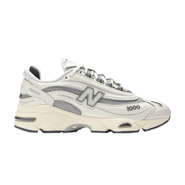 New Balance: Белые кроссовки 