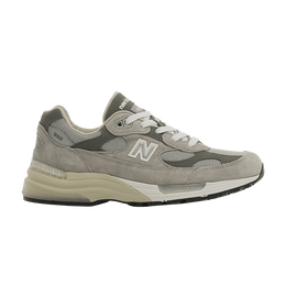 New Balance: Серые кроссовки  992