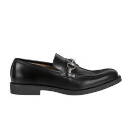 Gucci: Чёрные кроссовки  Horsebit