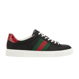 Gucci: Чёрные кроссовки  Ace