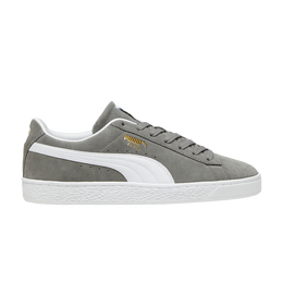 PUMA: Серые кроссовки  Suede Classic