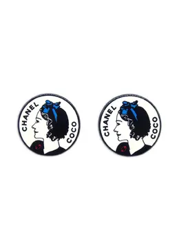 CHANEL Pre-Owned: Серьги 