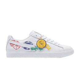 PUMA: Белые кроссовки  Clyde