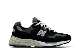 New Balance: Чёрные кроссовки  992