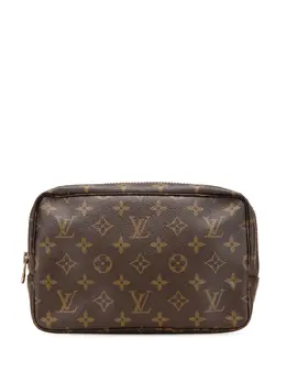 Louis Vuitton Pre-Owned: Коричневый клатч 