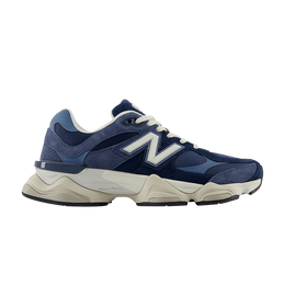New Balance: Синие кроссовки  9060
