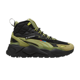 PUMA: Чёрные кроссовки  RS-X