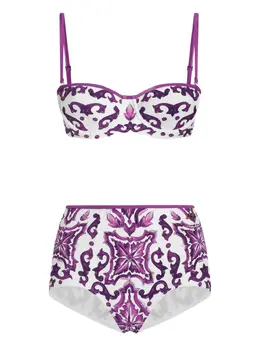 Dolce & Gabbana: Купальник  Majolica