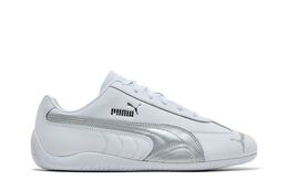 PUMA: Белые кроссовки  Speedcat