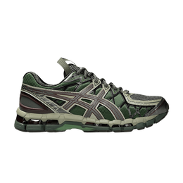 Asics: Зелёные кроссовки  Gel-Kayano