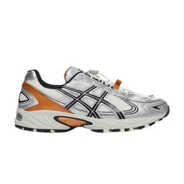 Asics: Серебристые кроссовки  Gel