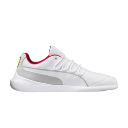 PUMA: Белые кроссовки  Ferrari