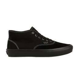 Vans: Чёрные кроссовки  Authentic
