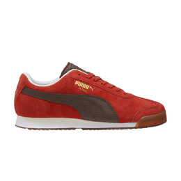 PUMA: Красные кроссовки  Suede