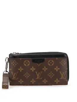 Louis Vuitton Pre-Owned: Чёрный кошелёк 