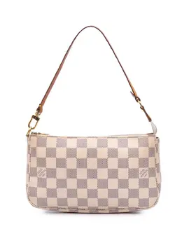 Louis Vuitton Pre-Owned: Белая сумка 