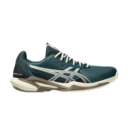 Asics: Зелёные кроссовки 