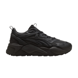 PUMA: Чёрные кроссовки  RS-X