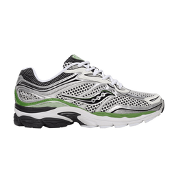 Saucony: Серебристые кроссовки 
