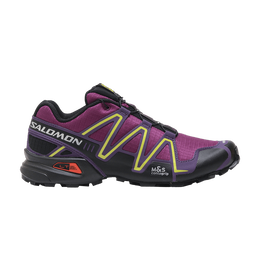 Salomon: Фиолетовые кроссовки 