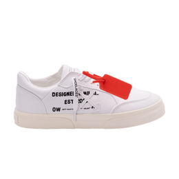 Off-White: Белые кроссовки  Vulcanized