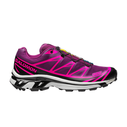 Salomon: Фиолетовые кроссовки 
