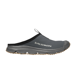 Salomon: Серые кроссовки 