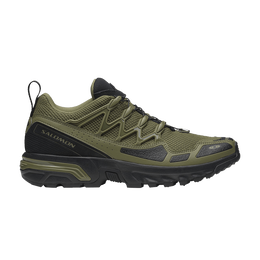 Salomon: Зелёные кроссовки 
