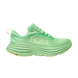 HOKA: Зелёные кроссовки 