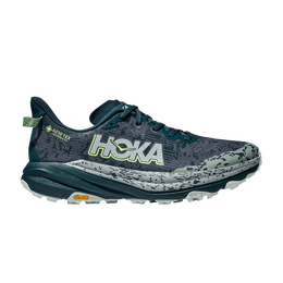 HOKA: Голубые кроссовки 