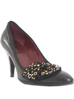 Prada Pre-Owned: Чёрные туфли 