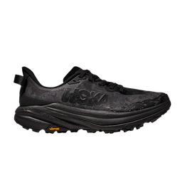HOKA: Чёрные кроссовки 