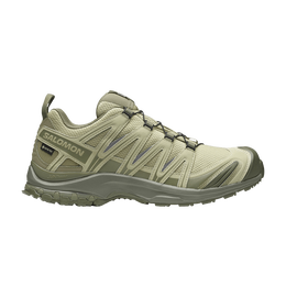 Salomon: Зелёные кроссовки 