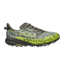 HOKA: Зелёные кроссовки 