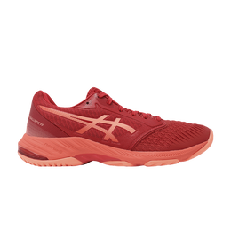 Asics: Красные кроссовки 
