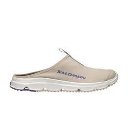 Salomon: Серые кроссовки 
