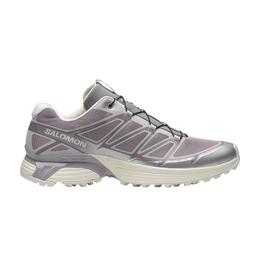 Salomon: Фиолетовые кроссовки 