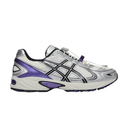 Asics: Серебристые кроссовки  Gel