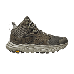 HOKA: Зелёные кроссовки 