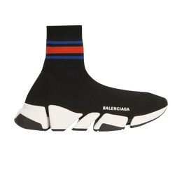 Balenciaga: Чёрные кроссовки  Speed.2