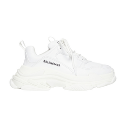 Balenciaga: Белые кроссовки  Triple S