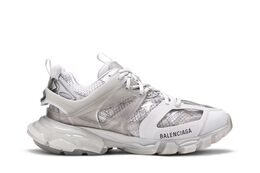 Balenciaga: Светлые кроссовки  Track