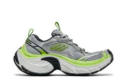 Balenciaga: Зелёные кроссовки 