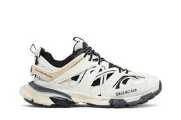 Balenciaga: Белые кроссовки  Track