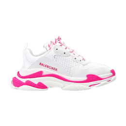 Balenciaga: Белые кроссовки  Triple S