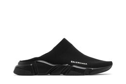 Balenciaga: Чёрные кроссовки  Speed