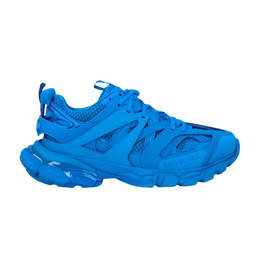 Balenciaga: Голубые кроссовки  Track