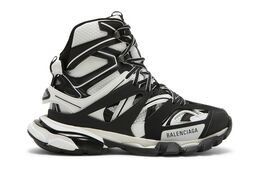 Balenciaga: Чёрные кроссовки  Track Hike