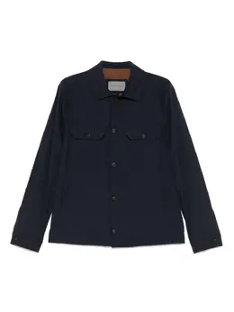 Corneliani: Рубашка из шерсти 